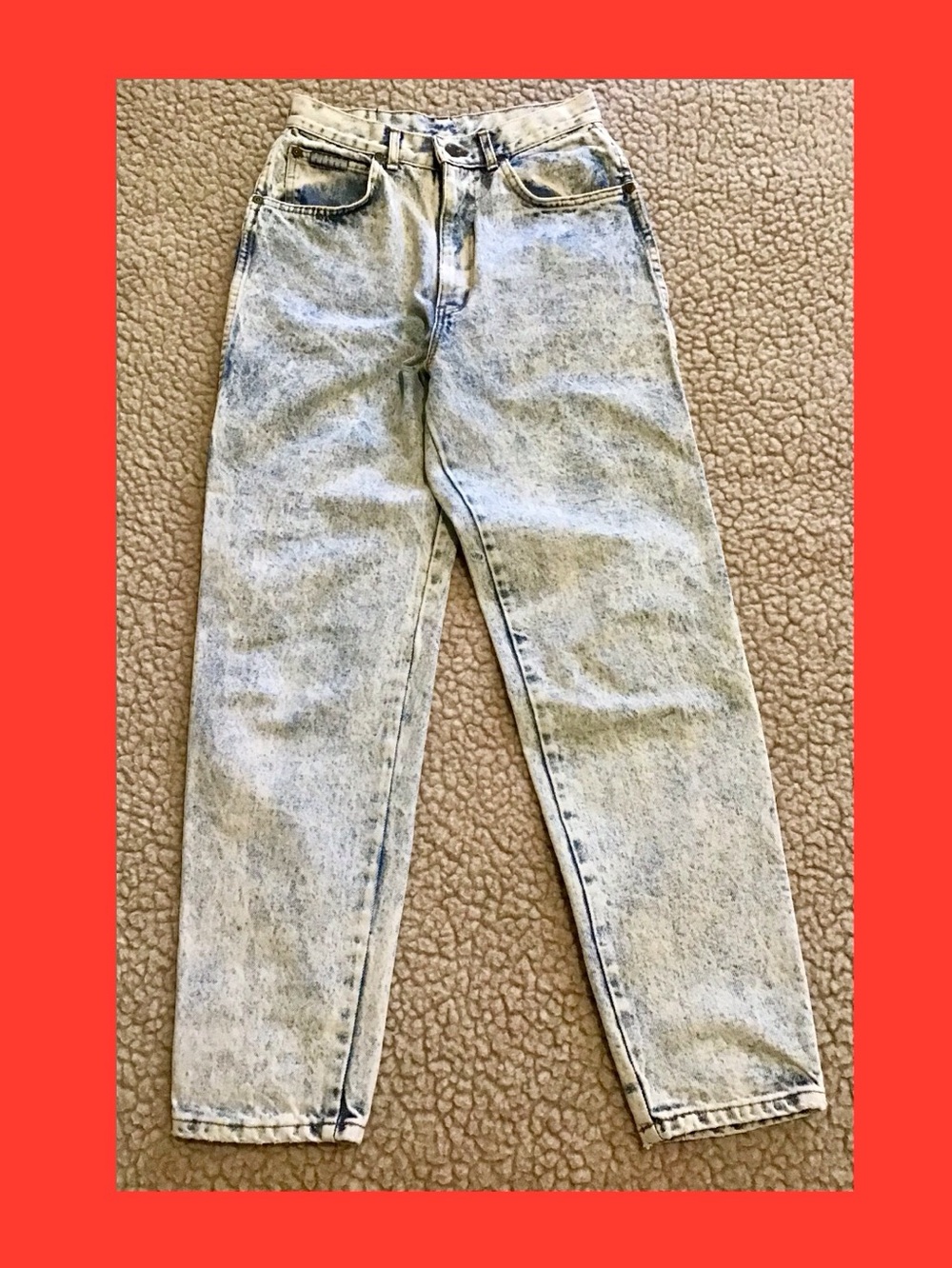 Vintage Acid Wash Highrise Jeans